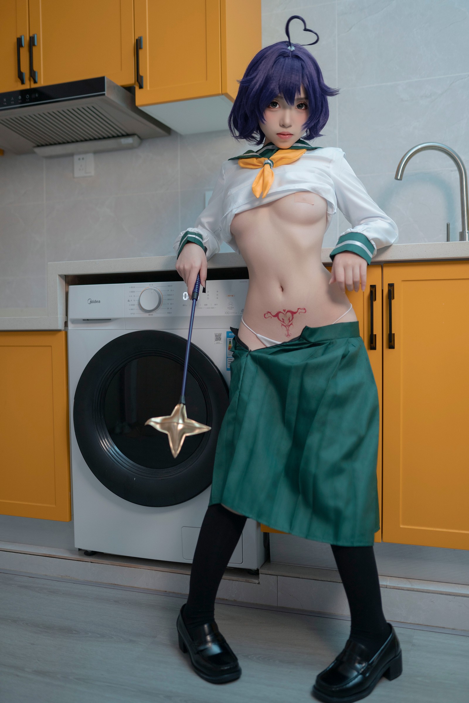 Bangni邦尼 – 憧憬成为魔法少女 柊舞缇娜 Cosplay 写真集（88P-5V-926MB）插图3