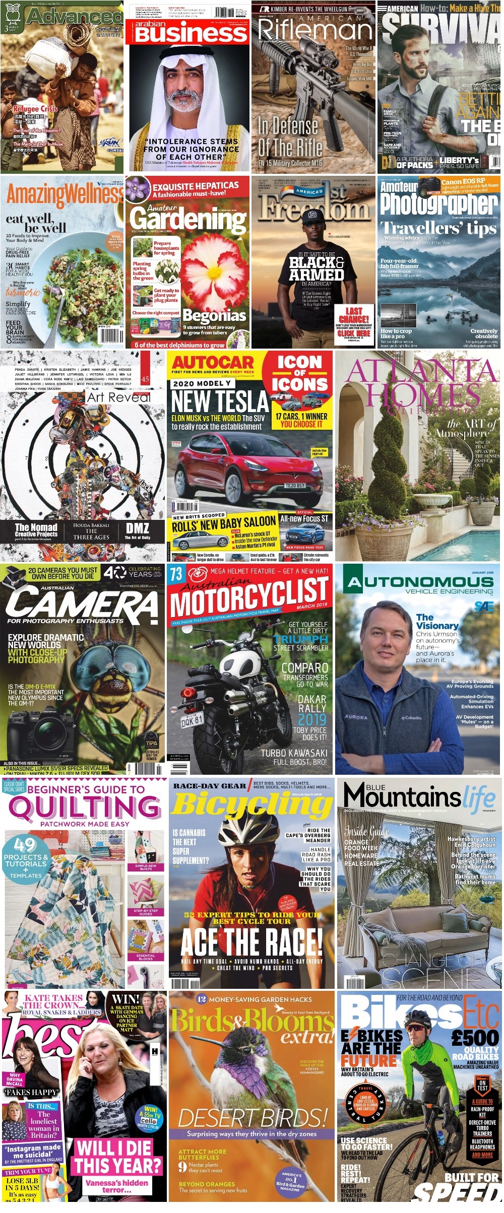 200 Assorted Magazines - February 26 2019 200 Assorted Magazines - February 26 2019