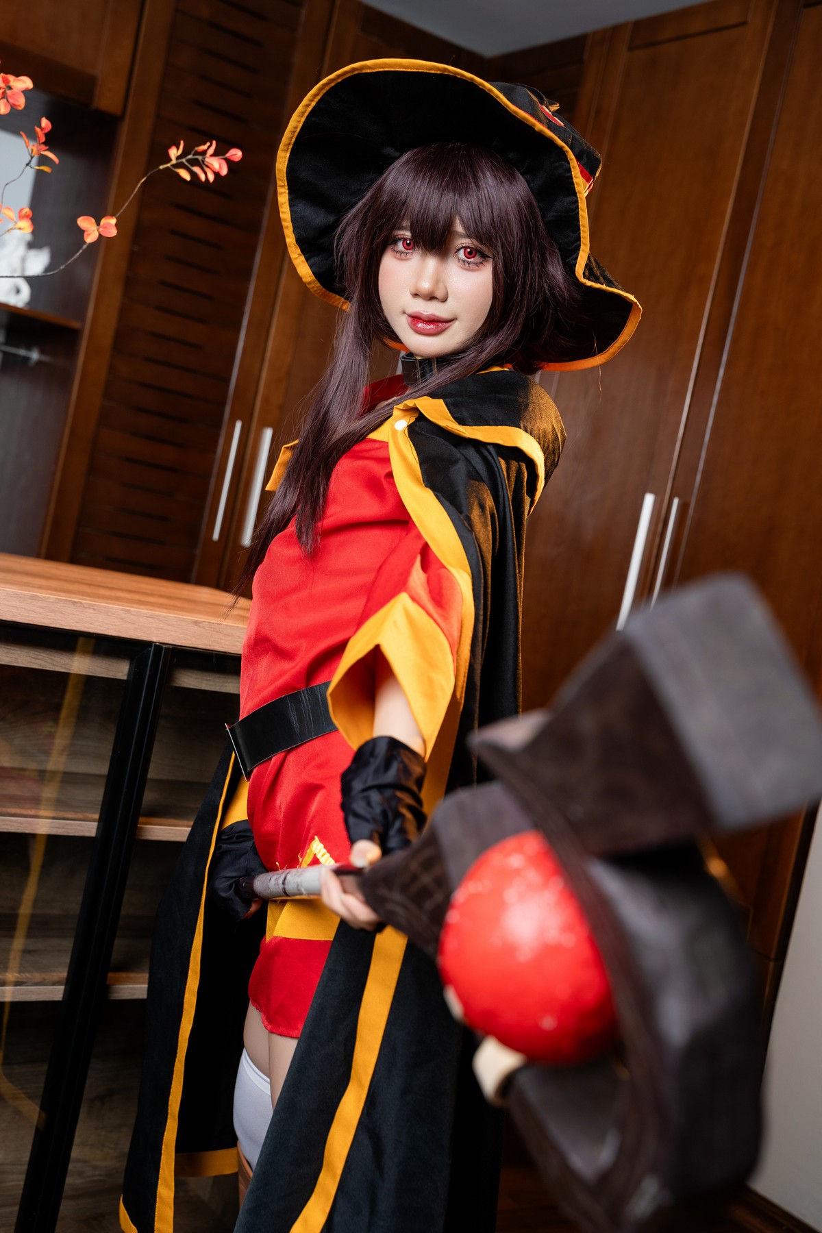 PoppaChan Megumin Cosplay (Konosuba) – 128 Photos 12 Videos 1.01GB插图2