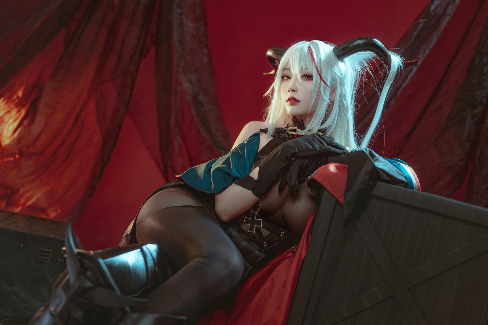 宮本桜 埃吉尔 Cosplay 写真集｜碧蓝航线角色 高清拍摄（20P｜271MB）插图3