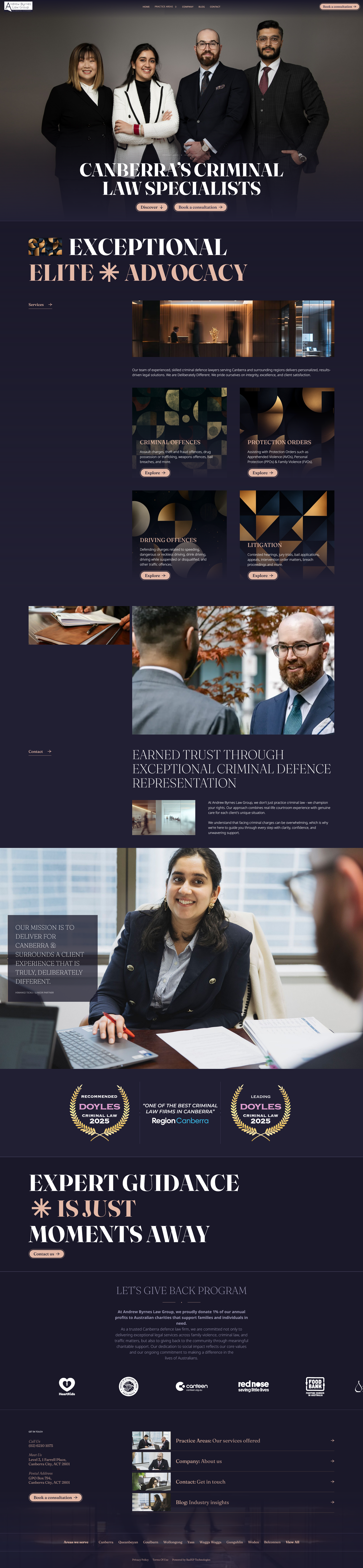 Andrew Byrnes Law Group - Home Page