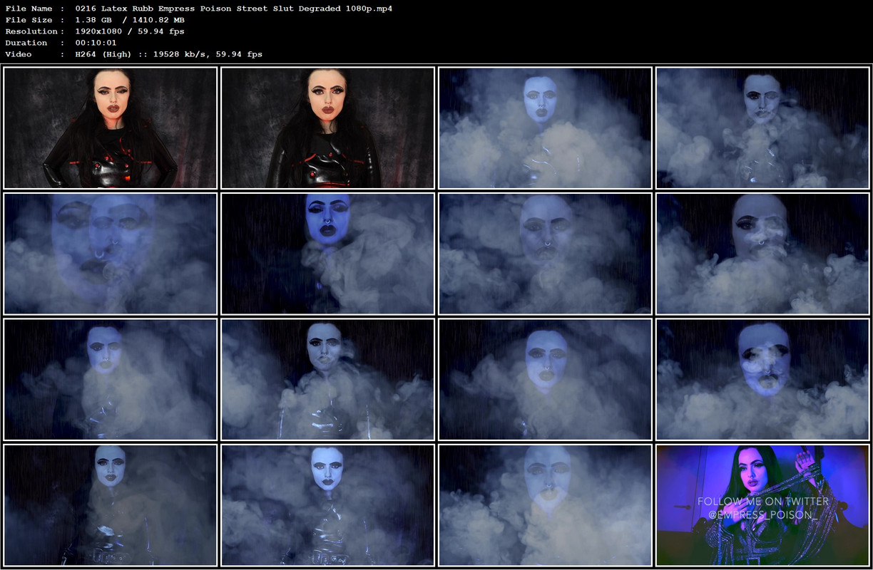 0216 Latex Rubb Empress Poison Street Slut Degraded 1080p.mp4