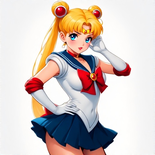 Sailor-Moons-in-very-short-ski-2