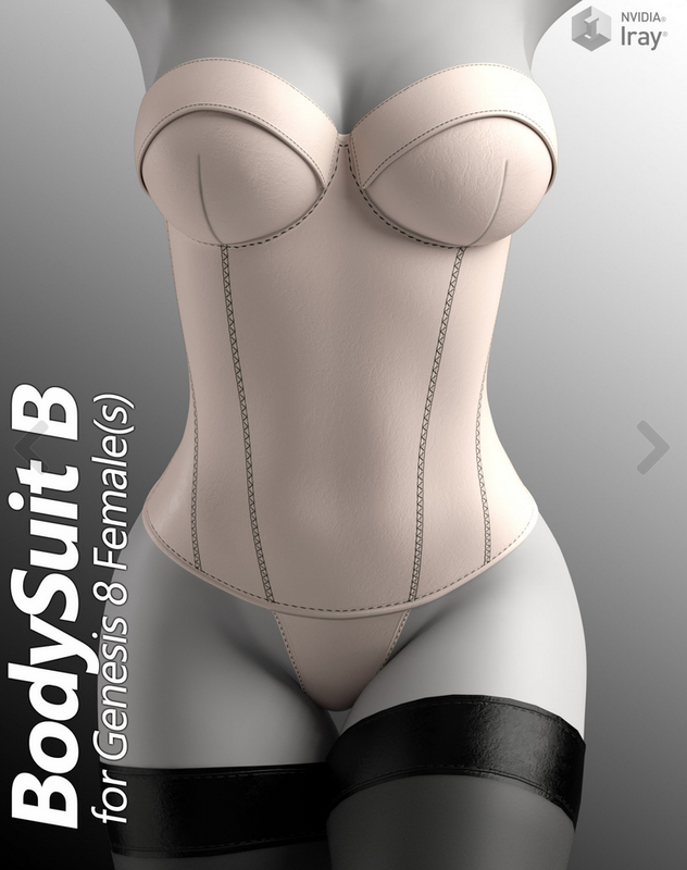 Bodysuit - Free Daz 3D Models