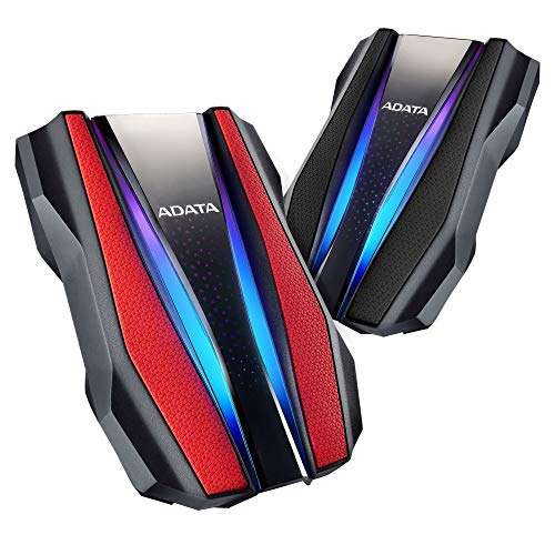 Amazon: Hdd hd700 Adata 2tb durable con luces rgb 
