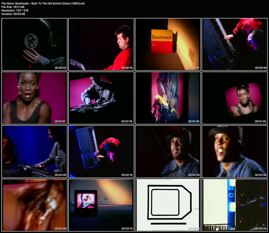 Bassheads - Back To The Old School (Clean) [1992]