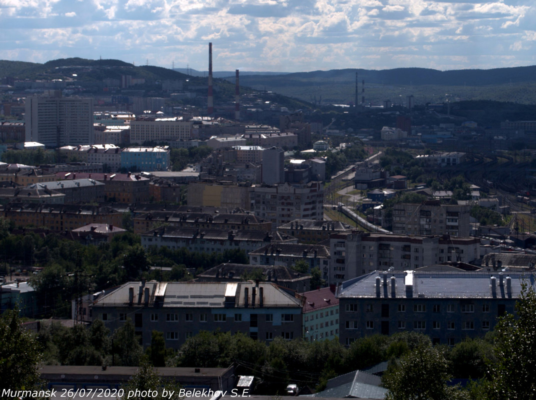 Мурманск, виды, Семёновское озеро Мурманск, виды, Семёновское озеро