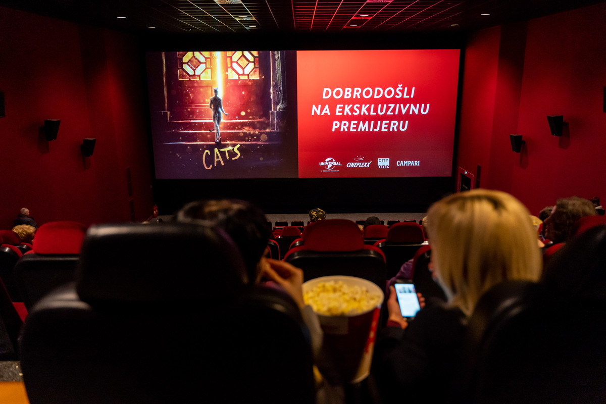 U zagrebačkom Cineplexxu održana premijera mjuzikla ‘Cats’