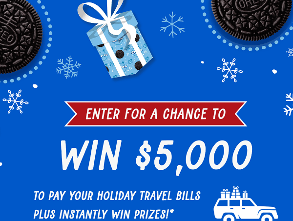 Win Bundles, Headphones & More in the OREO 2023 Holiday Sweepstakes Win Bundles, Headphones & More in the OREO 2023 Holiday Sweepstakes