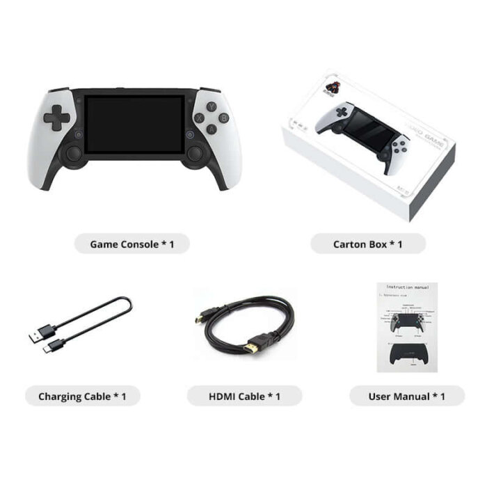 Consola de juegos portátil M25 con más de 30,000 juegos.