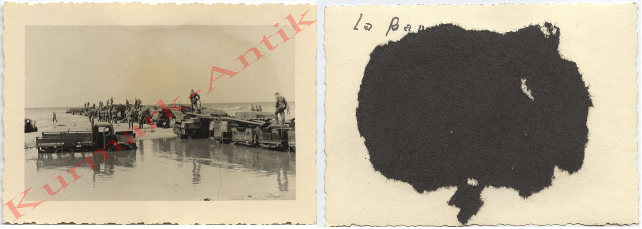 Foto Wehrmacht Frankreich La Panne Dünkirchen Be