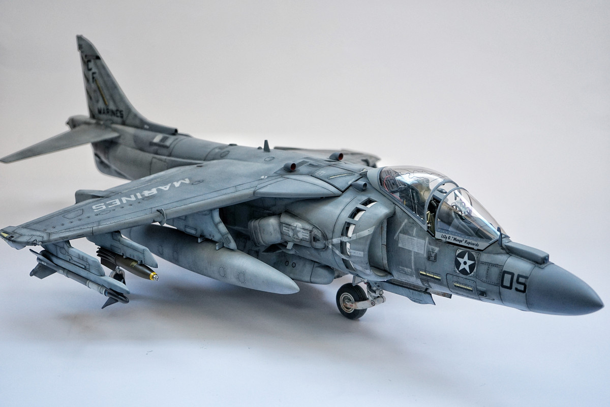 Av 8b Harrier Ii 1 18 Hobby Boss International Scale Modeller