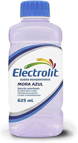 Amazon: Electrolit Suero Rehidratante Mora y Fresa-Kiwi 

