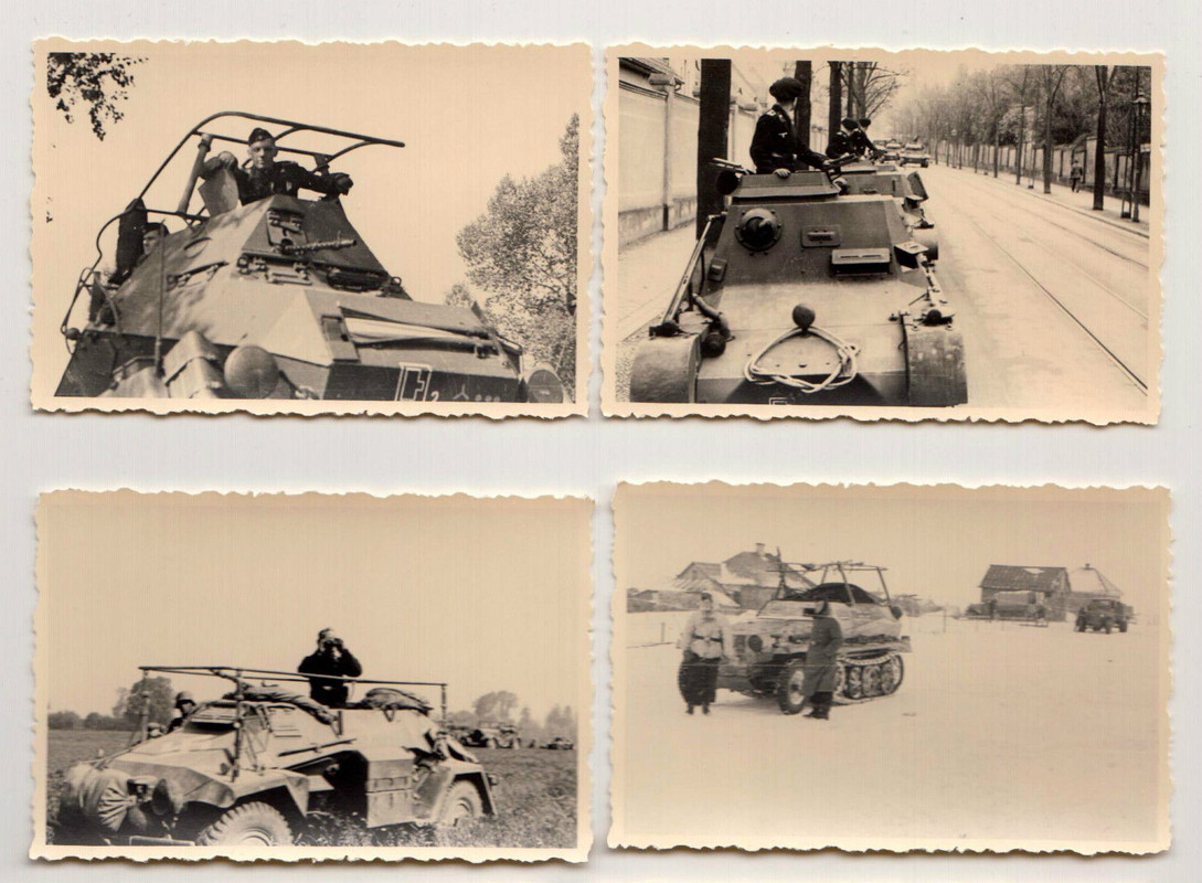 Panzerspähwagen, 4 Fotos
