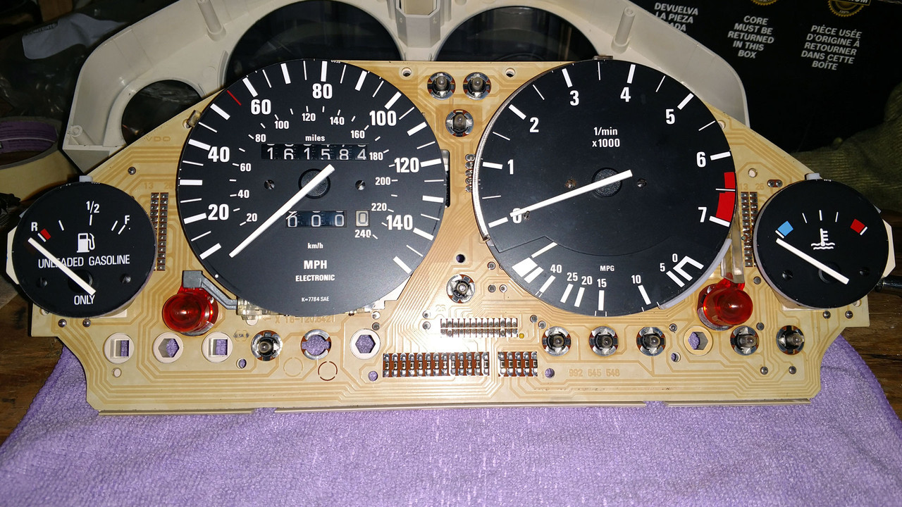 e30 odometro desmontado