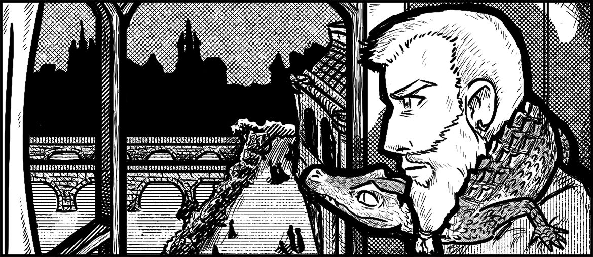 Zolf and Iduin overlooking Prague