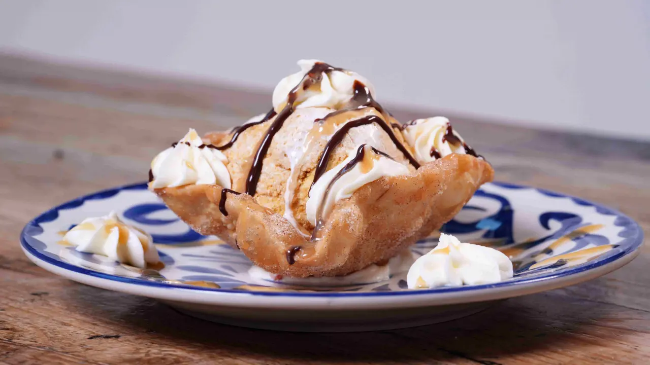 Fried Ice Cream Buruelo