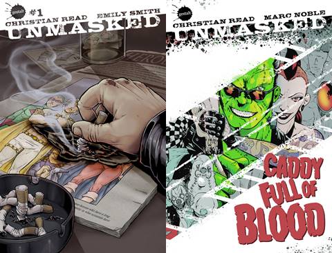 Unmasked #1-4 + Caddy Full of Blood (2013-2015) Complete