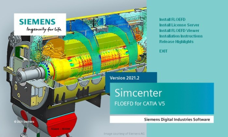 Siemens Simcenter FloEFD 2021.2.0 v5395 for CATIA V5 (x64)