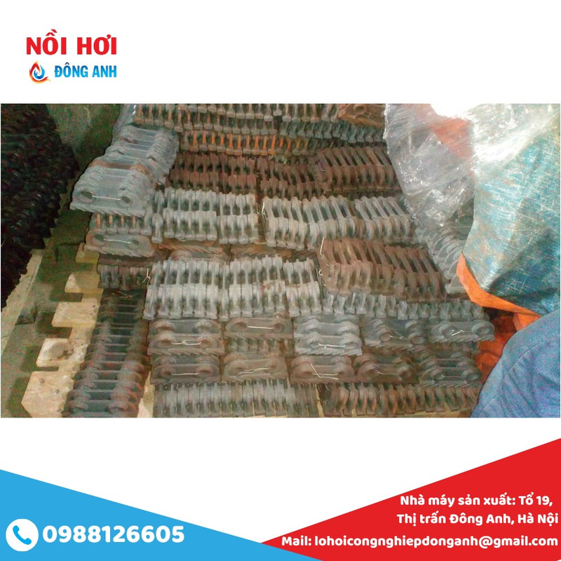 đúc ghi xích nồi hơi