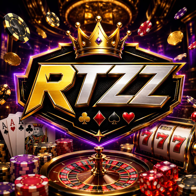 Banner Aplikasi RTZZ dengan akses permainan digital