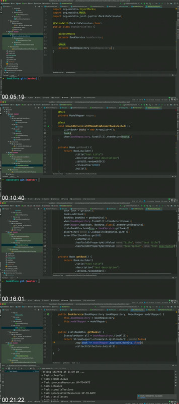 Full stack project + spring boot java and react - TDD