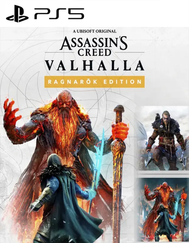 ASSASSINS CREED VALHALLA RAGNAROK EDITION PS5 – PS4 DIGITAL