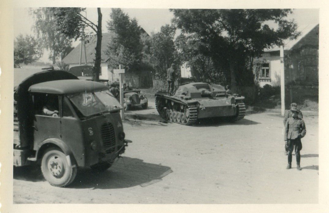 2 WK Foto Deutscher Panzer Sturmgeschütz TANK