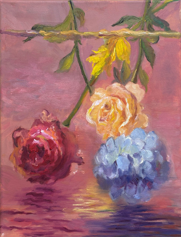 The Flowers in Water