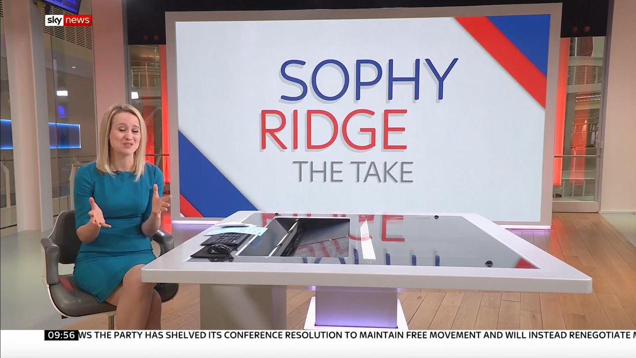 17 November - 08.30.00 - Sophy Ridge On Sunday. A new kind of po