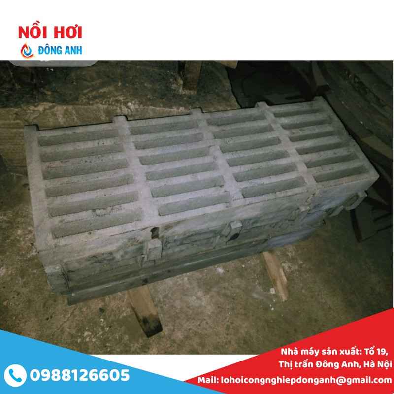 đúc ghi gang nồi hơi