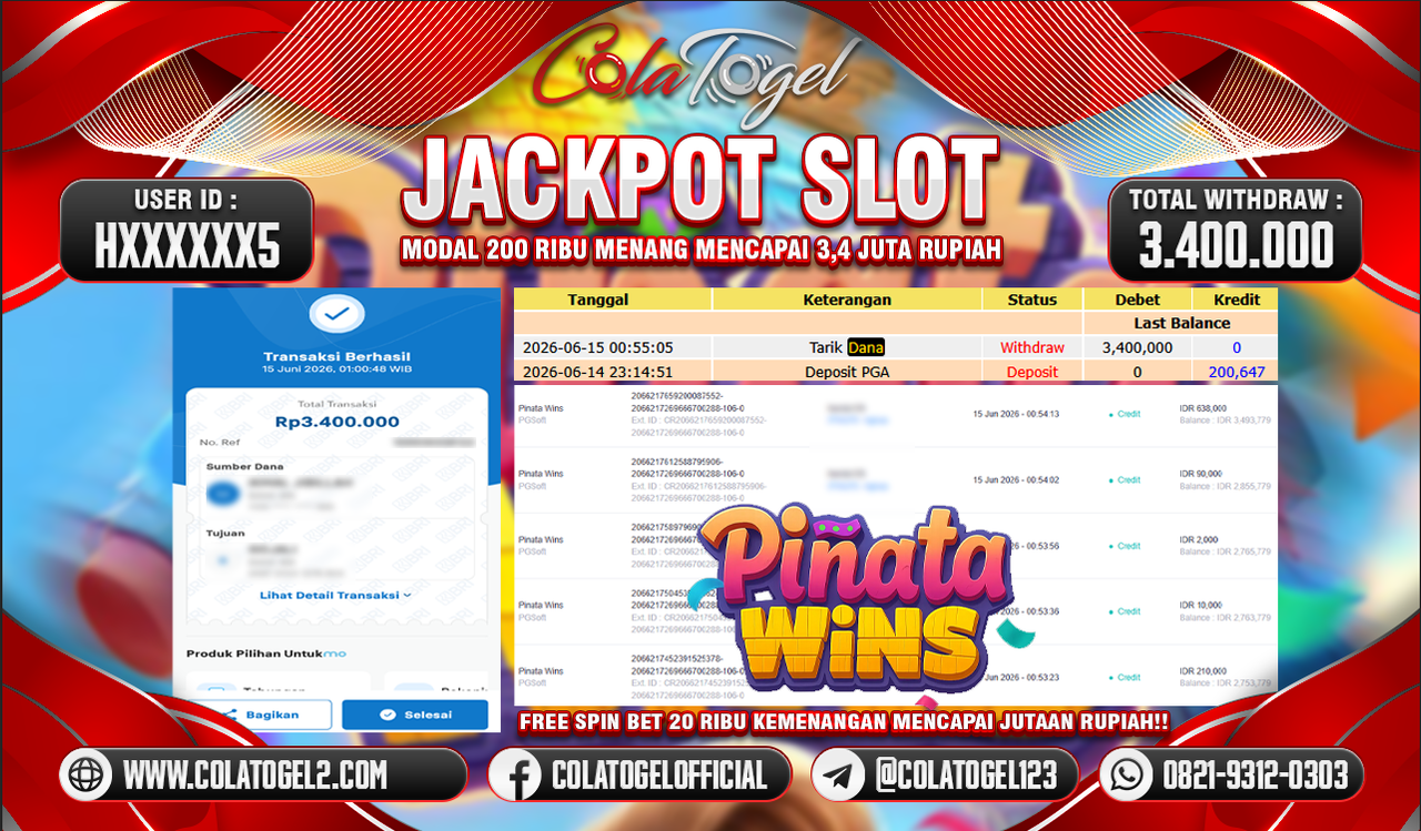 JACKPOT SLOT GACOR!!