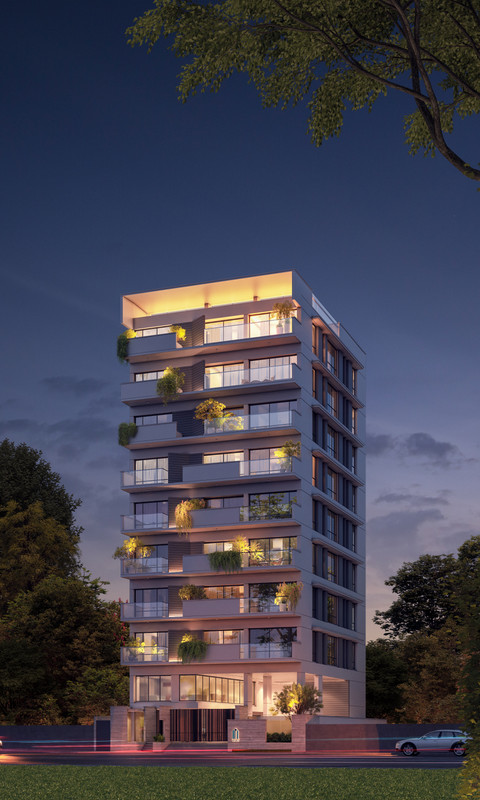 Morning Dawn Facade Perspective