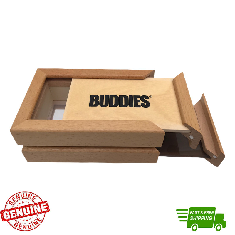 BUDDIES Wooden Sifter Storage Pollen Box small