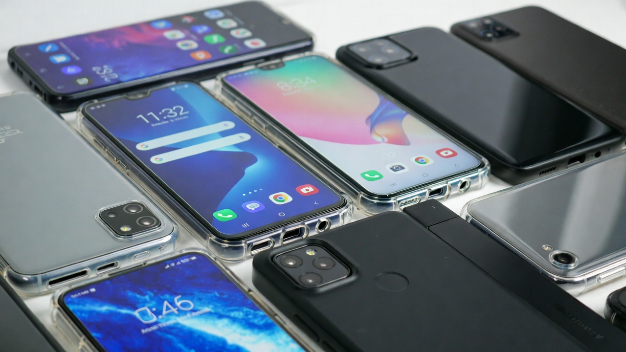 Well-maintained budget smartphone with protective case demonstrating proper care for extended device lifespan