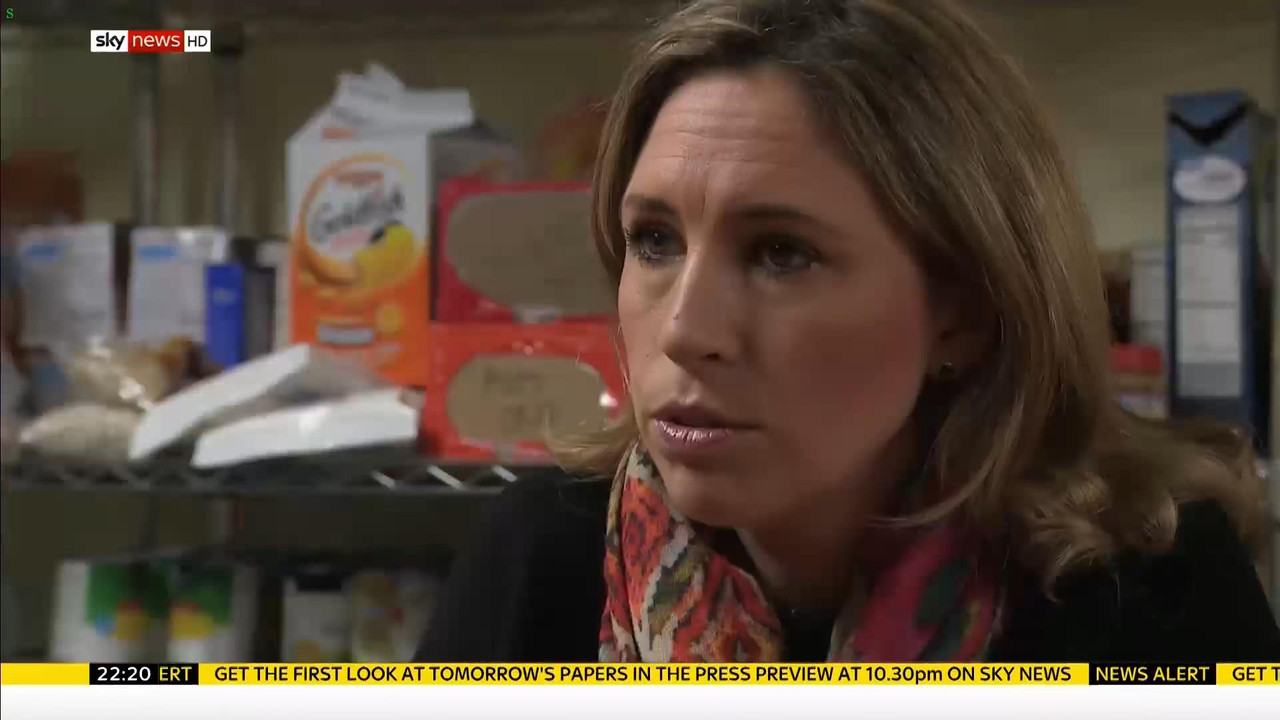 17 January - 22.00.00 - Sky News At 10. Anna Botting with the ma