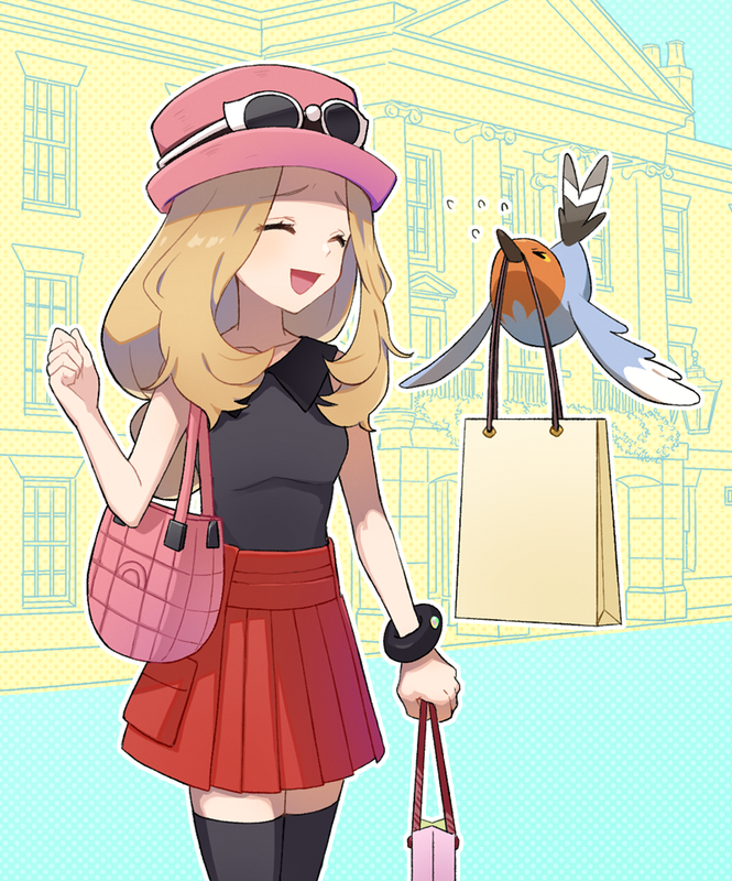 serena-and-fletchling-pokemon-and-1-more