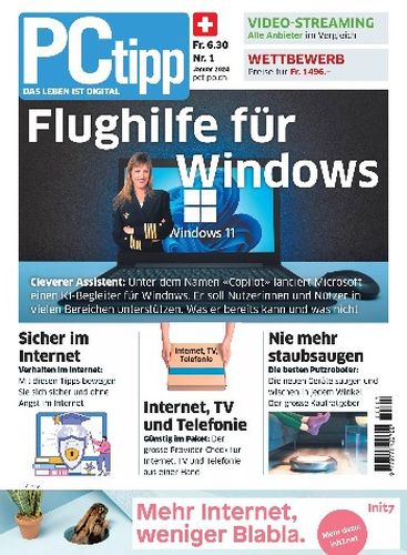 Cover: Pctipp Magazin No 01 Januar 2024