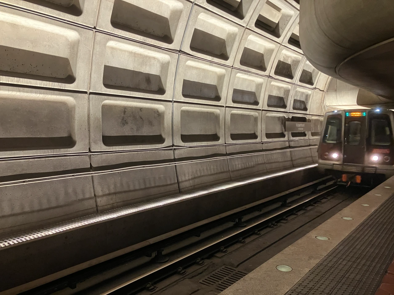 Silver Line train to Dulles
