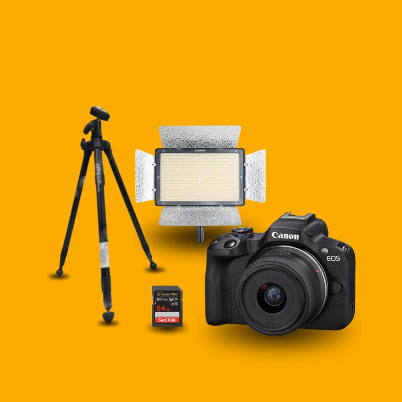A high-quality Youtuber starter setup