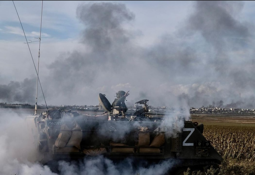 Photos de guerre Israel/Gaza - Page 3 Isra-l-a-modernis-le-M113-Gaza