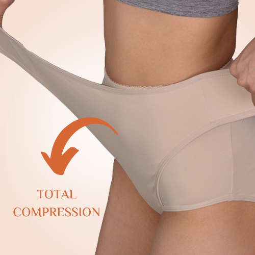 Firm Compression Adjustable Velcro Belly Wrap Postpartum Panty
