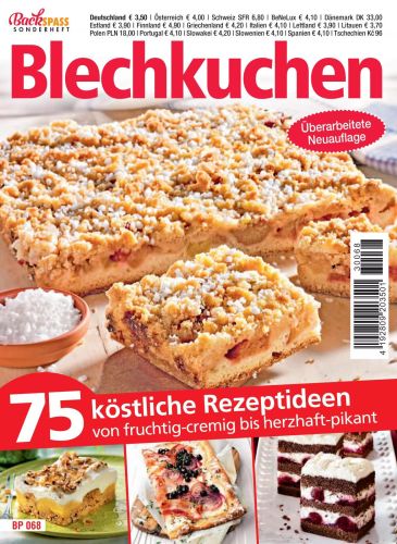 Cover: Backspaß Sonderheft Blechkuchen 2023
