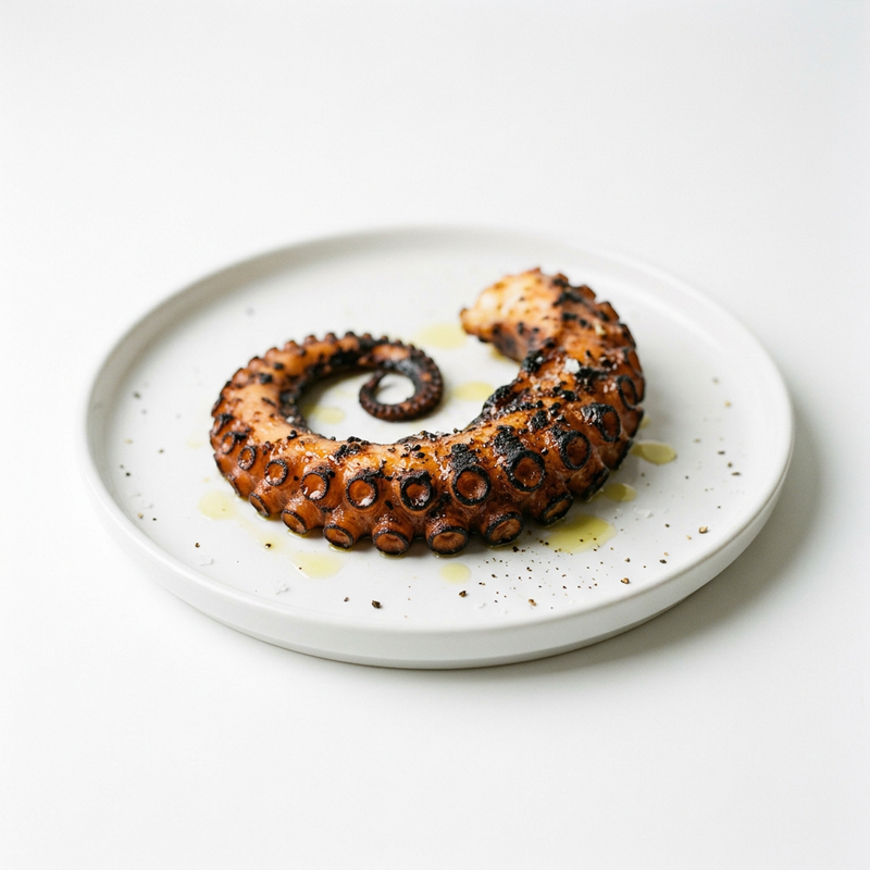 Pata De Pulpo A La Brasa De Carbón