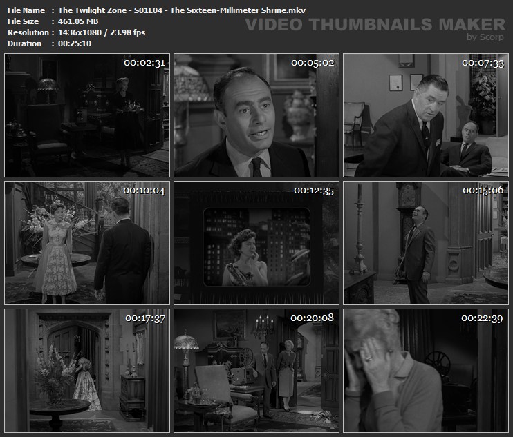 The Twilight Zone - S01E04 - The Sixteen-Millimeter Shrine.mkv