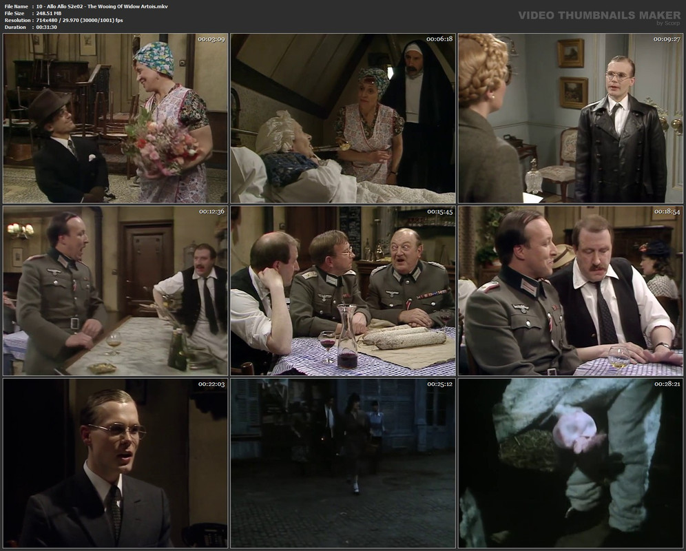 10 - Allo Allo S2e02 - The Wooing Of Widow Artois.mkv
