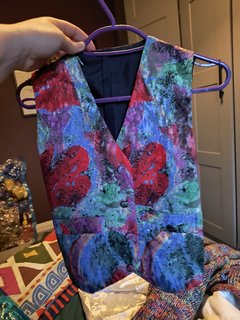 Multicoloured Waistcoat - Age 5-6