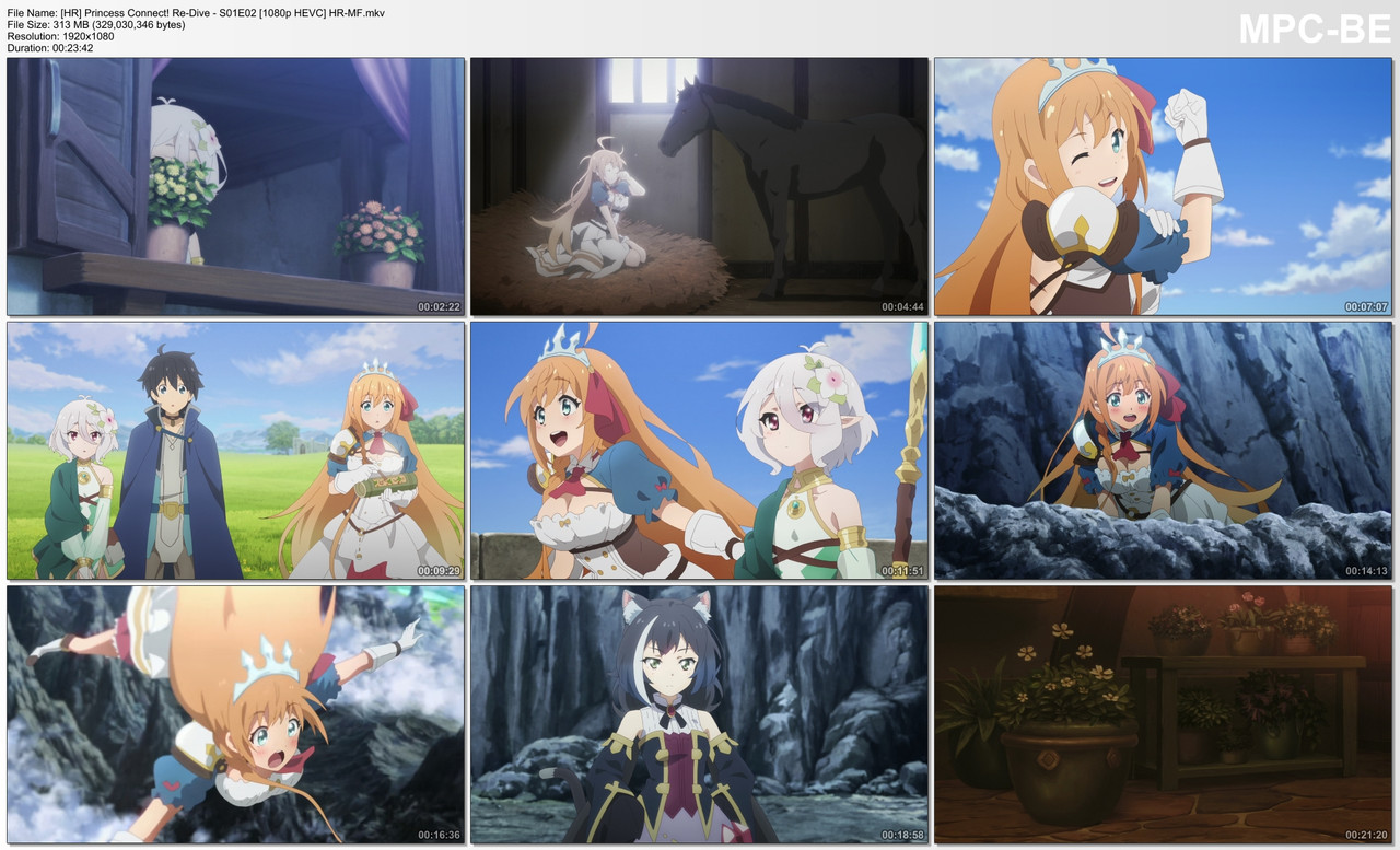 [HR] Princess Connect! Re-Dive - S01E02 [1080p HEVC] HR-MF.mkv_thumbs