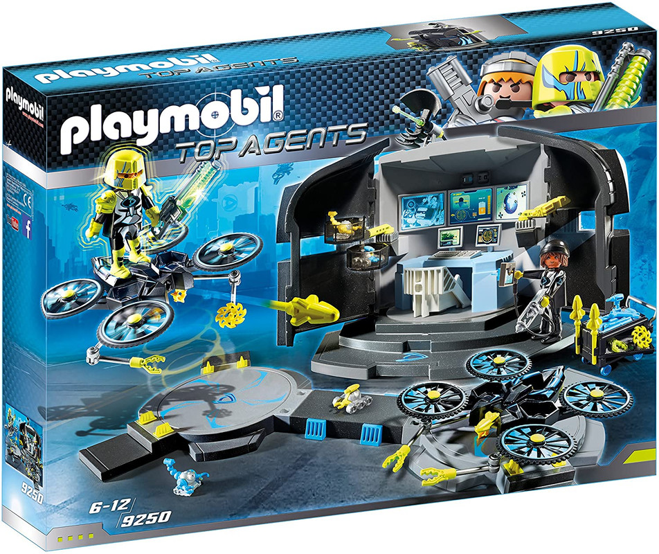 Playmobil Top Agents Dr. Drone Command Center 9250 4008789092502 | eBay