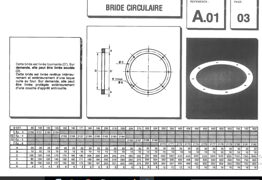 Catalogue Tuyautrie légère et forte épaisseur